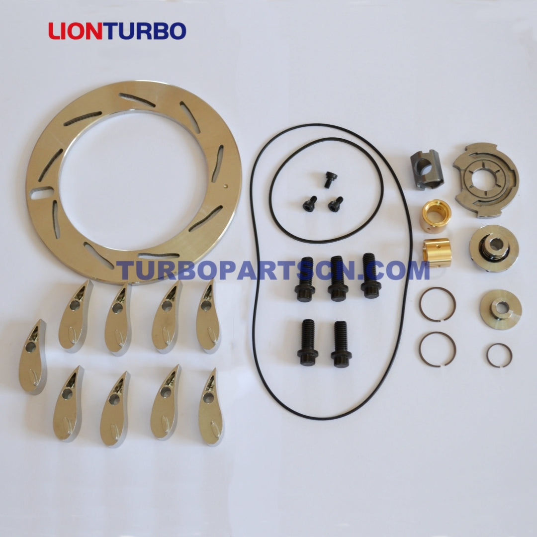 Ford Powerstroke 6.0 6.6 F250 F350 Turbo Turbocharger GT3782VA GT3788VA Unison Ring + 9 vanes + Repair kit