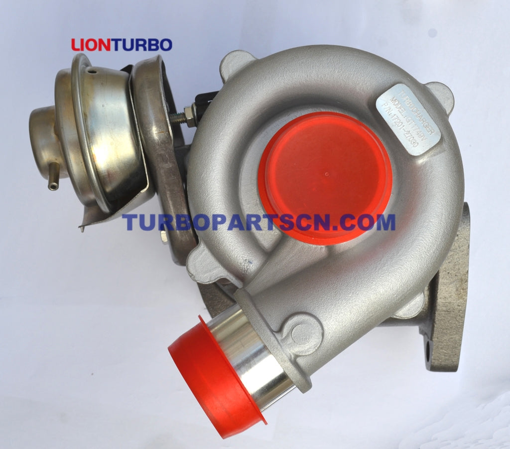 Turbocharger Turbo GT1749V 17201-27030 721164 for Toyota Auris RAV4 2.0 D-4D