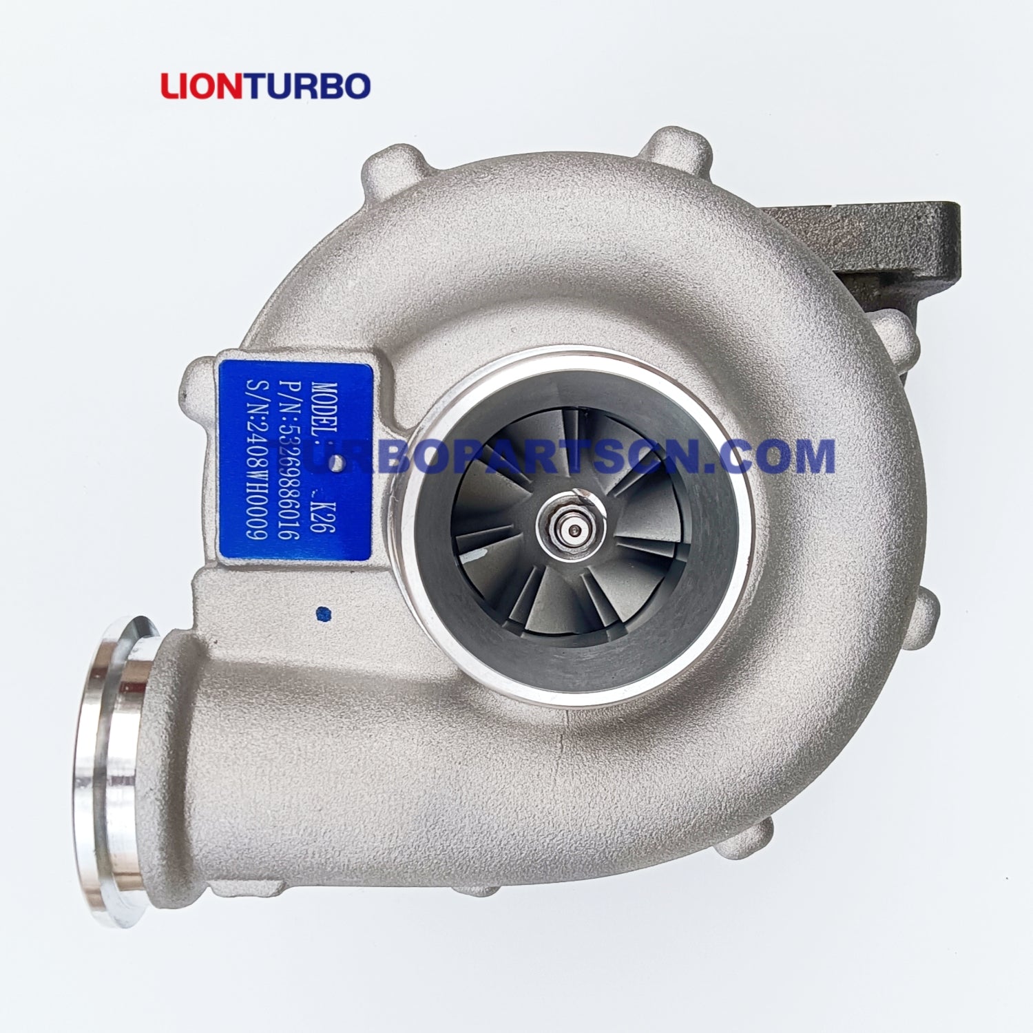 Turbocharger turbo K26 53269886016 53269886094 3581528 for Volvo Penta Marine TMD31A KAMD32