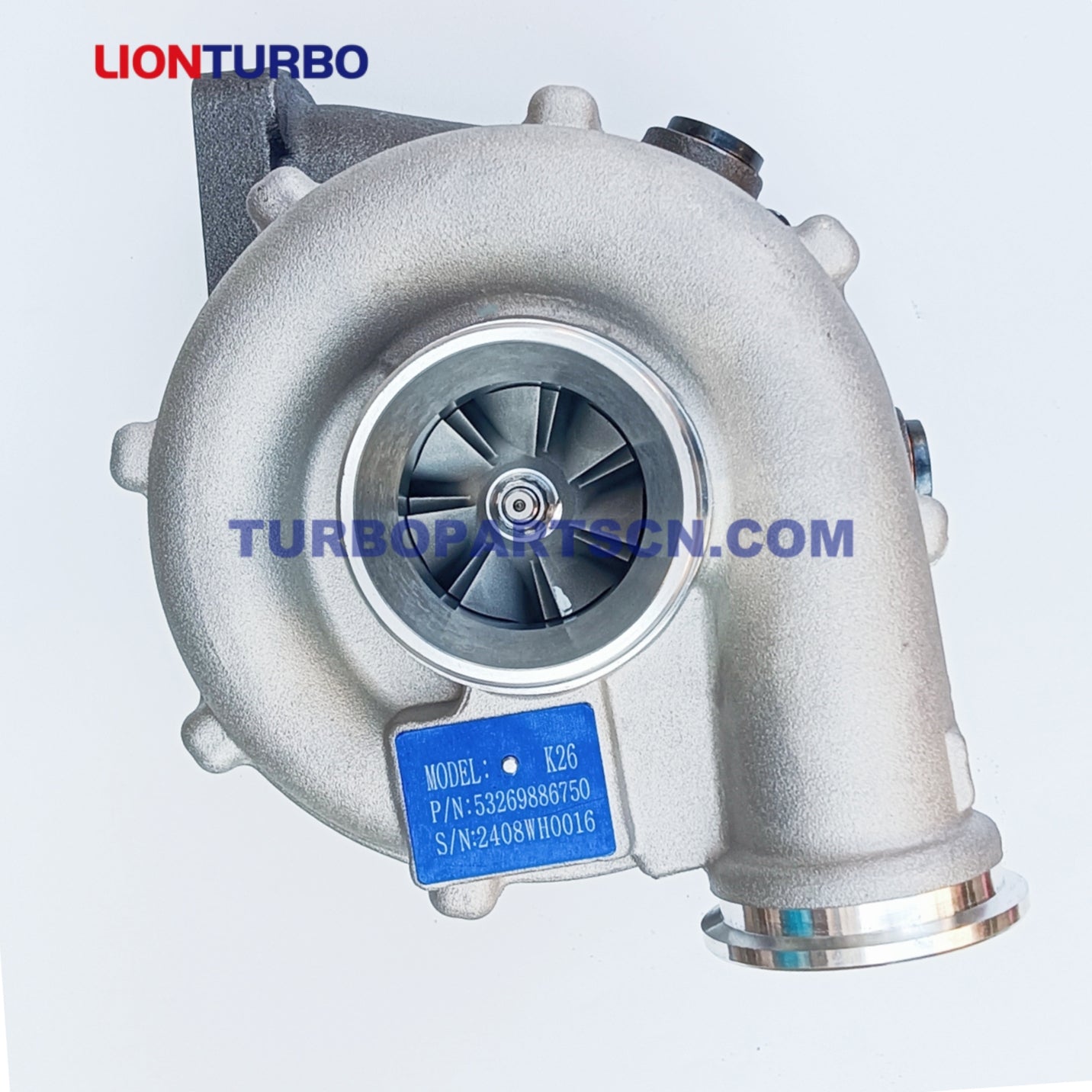 Volvo Penta Marine Ship KAD43 KAMD43 KAD44 KAMD44 Turbo Turbocharger K26 53269886750 53269886750 3581012 3802112 3802105