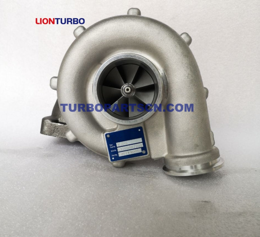 Turbocharger turbo K26 53269887200 3802125 for Volvo Penta Marine KAD300 3.6L 190KW